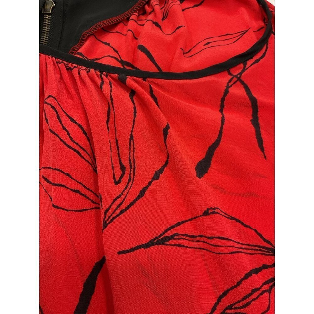 Silence and Noise Urban Outfitters 100% Silk Cami Zipper Top Size L - Picture 5 of 6